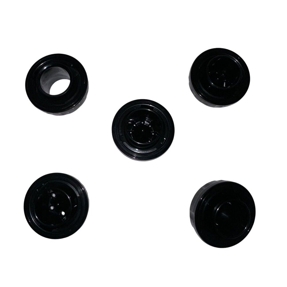 Omega NC900C Fruit Vegetable Juicer Chrome Set 5 Nozzles Replacement Parts - Picture 2 of 4